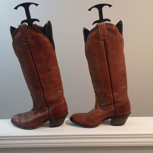 Vintage Boulet Cowboy Boots